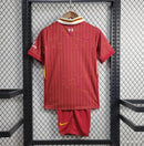 Camiseta Liverpool 24/25 - Niños (Pantalón Corto Incluido) (Medidas en la Descripción)