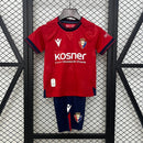 Camiseta Osasuna 24/25 - Niños (Pantalón Corto Incluido) (Medidas en la Descripción)