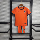 Camiseta Holanda 24/25 - Niños (Pantalón Corto Incluido) - TIENDA LUXSHOP