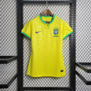 Camiseta Brasil 2022 - Mujer - Lux Shop