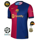 BARCELONA HOMBRE PRIMERA EQUIPACIÓN SPOTIFY 24/25   *OFICIAL* + 5 REGALOS 🎁