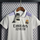 Camiseta Real Madrid 22/23 - Niños (Pantalón Corto Incluido)