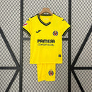 Camiseta Villarreal 24/25 - Niños (Pantalón Corto Incluido) (Medidas en la Descripción)