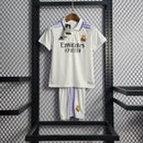 Camiseta Real Madrid 22/23 - Niños (Pantalón Corto Incluido) - Lux Shop