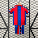 Camiseta Barcelona 95/97 - Niños (Pantalón Corto Incluido) RETRO - TIENDA ESPAÑA