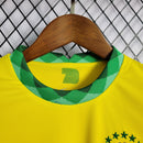 Camiseta Brasil 20/21 - Niños (Pantalón Corto Incluido) - Lux Shop