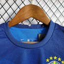 Camiseta Brasil 20/21 - Niños (Pantalón Corto Incluido) - Lux Shop