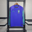 Camiseta Brasil Manga Larga 22/23 - Lux Shop