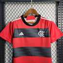 Camiseta Flamengo 23/24 - Niños (Pantalón Corto Incluido) - Lux Shop
