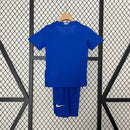 Camiseta Manchester United 07/08 - Niños (Pantalón Corto Incluido) RETRO